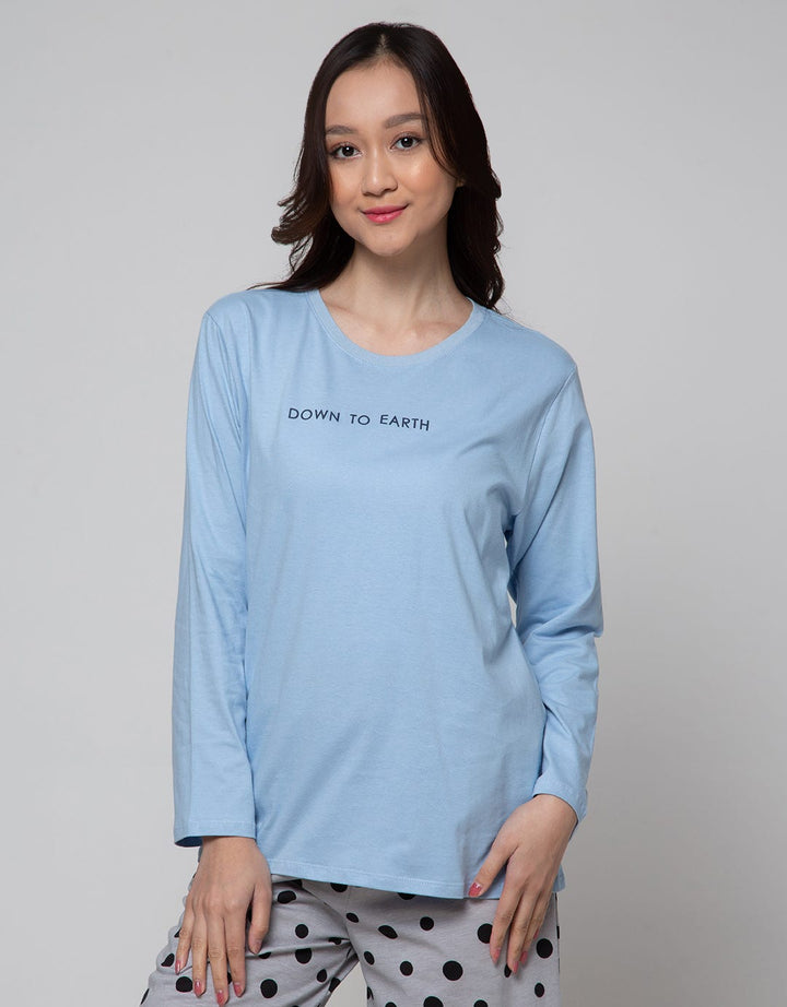 Nevada Long Sleeve T-Shirt Print Down To Earth