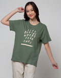 Nevada Short Sleeve T-Shirt Print Life Begins Where Fear Ends