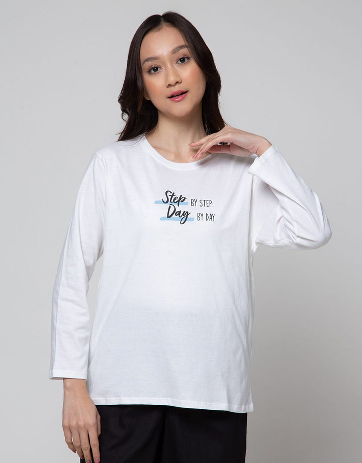 Nevada Long Sleeve T-Shirt Print Step By Step Day By Day