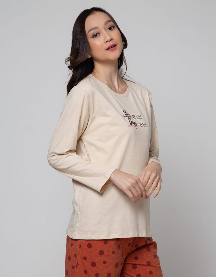 Nevada Long Sleeve T-Shirt Print Step By Step Day By Day
