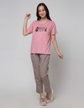 Nevada Short Sleeve T-Shirt Print Meow