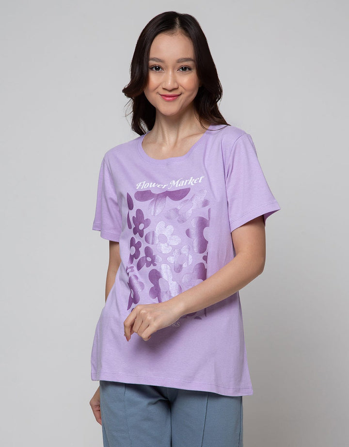 Nevada Flower Market Kaos Wanita