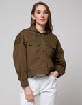 Nevada Twill Hoodie Jaket Wanita