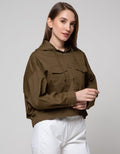Nevada Twill Hoodie Jaket Wanita