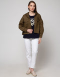 Nevada Twill Hoodie Jaket Wanita