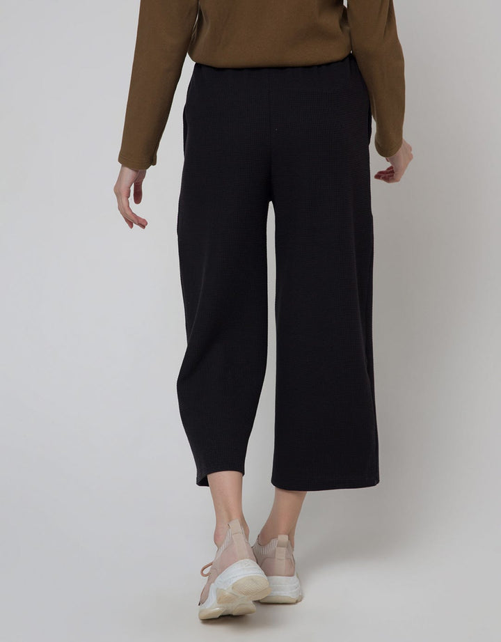 Nevada Long Pants Terry Waffle Textured Wide 