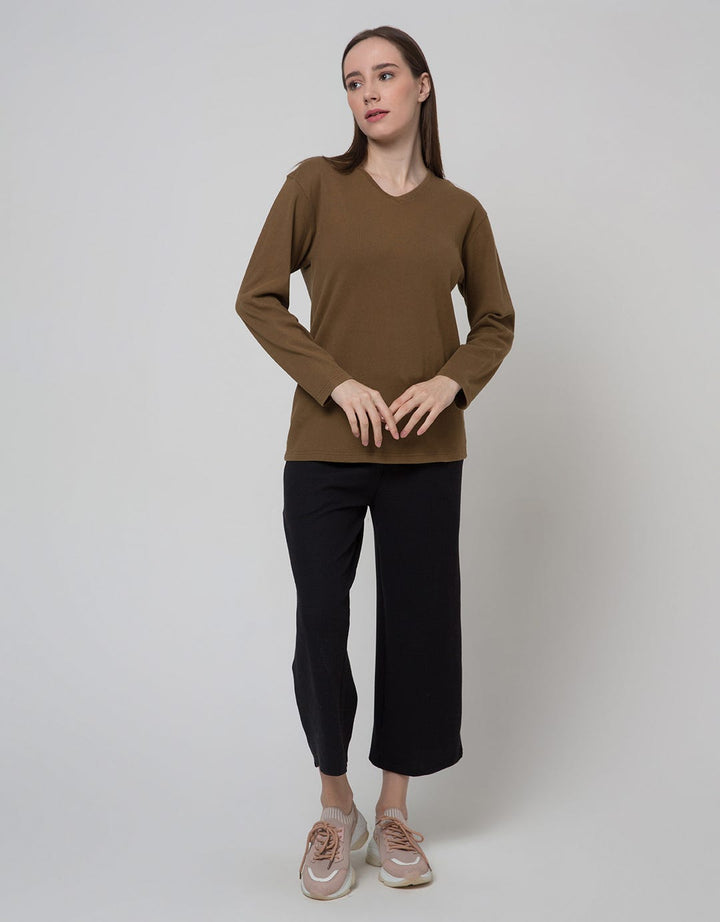 Nevada Long Pants Terry Waffle Textured Wide 
