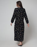 St. Yves Long Sleeve Maxi Dress Blooming Flower