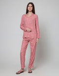 Nevada Long Sleeve Pajama Pants Spiral Outline