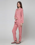 Nevada Long Sleeve Pajama Pants Spiral Outline