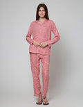 Nevada Long Sleeve Pajama Pants Spiral Outline