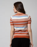Connexion Knitted Cotton Kaos Wanita