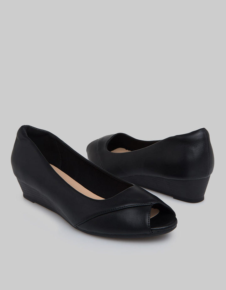 Connexion Open Toe Pumps Wedges Women