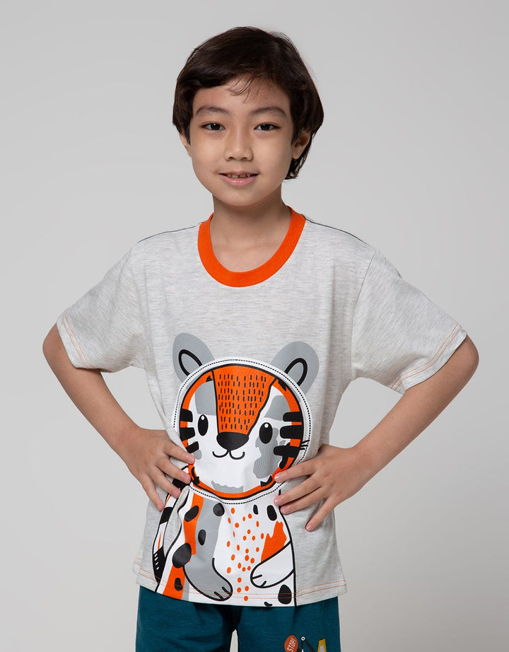 Little M Short Sleeve T-Shirt Print Best Buy Tiger