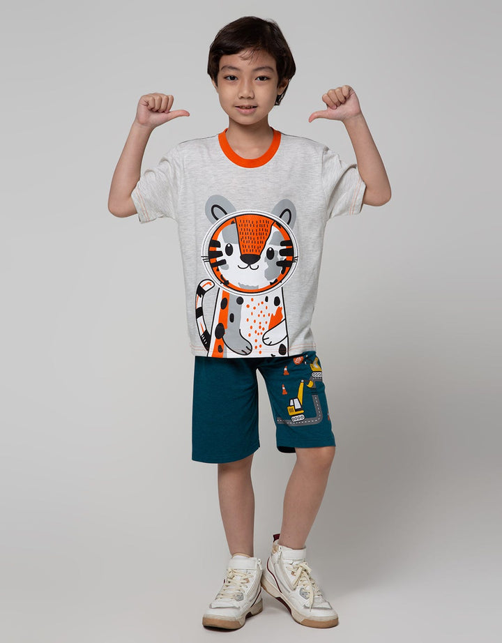 Little M Short Sleeve T-Shirt Print Best Buy Tiger