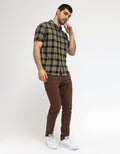 Gab'S Short Sleeve Shirt Medium Check