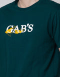Gab's Logo Print Casual Men's T-Shirt