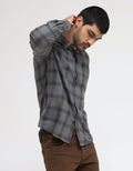 Gab'S Casual Long Sleeve Shirt Motif Check