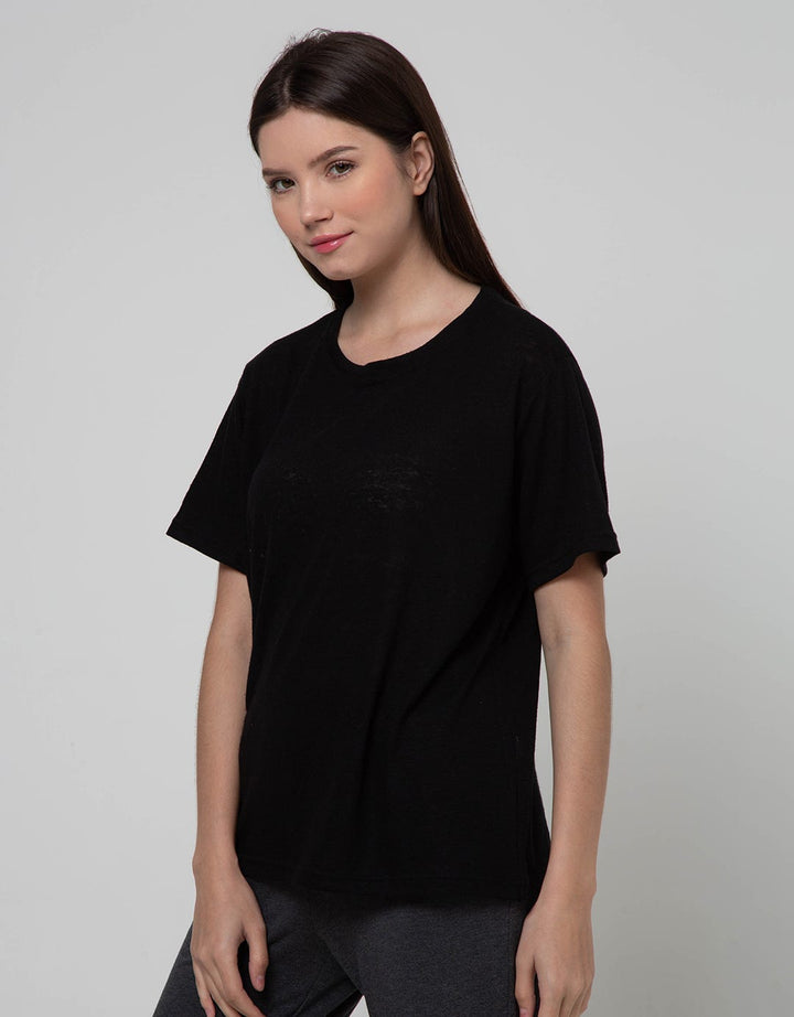 Connexion Short Sleeve T-Shirt Cotton Linen