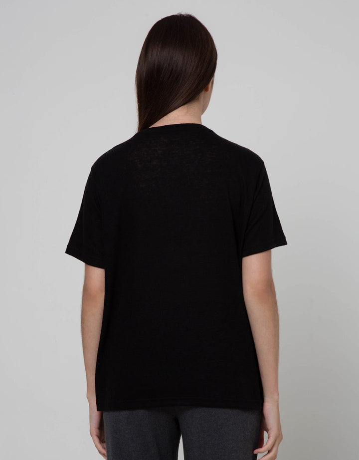 Connexion Short Sleeve T-Shirt Cotton Linen