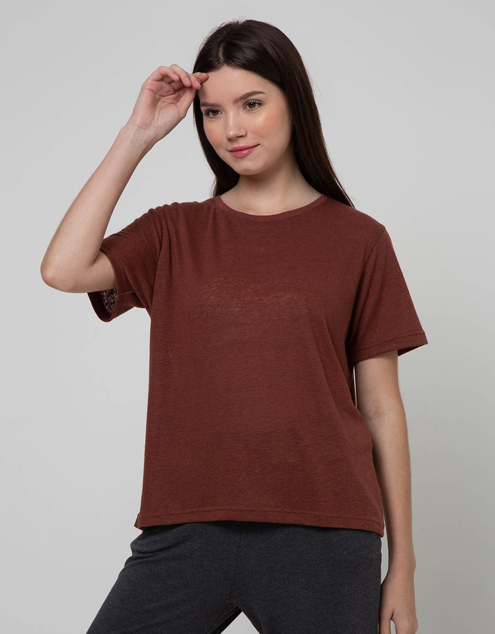 Connexion Short Sleeve T-Shirt Cotton Linen