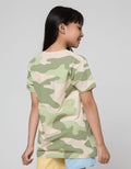 Nevada Have A Nice Camo Kaos Anak Perempuan