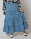 Nevada Layered Rok Maxi Anak Perempuan
