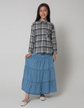 Nevada Layered Rok Maxi Anak Perempuan