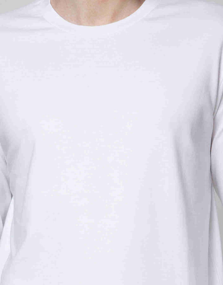 Suko Round Neck Soft Touch Round Collar Men's Long Sleeve T-Shirt