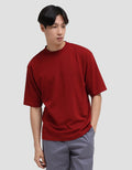 SUKO QUICK DRY KERAH BULAT LENGAN PENDEK KAOS OVERSIZE PRIA