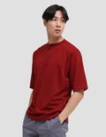 SUKO QUICK DRY KERAH BULAT LENGAN PENDEK KAOS OVERSIZE PRIA