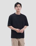 SUKO QUICK DRY KERAH BULAT LENGAN PENDEK KAOS OVERSIZE PRIA