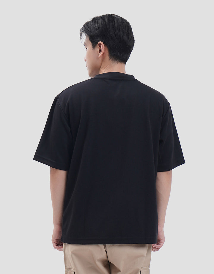 SUKO QUICK DRY KERAH BULAT LENGAN PENDEK KAOS OVERSIZE PRIA