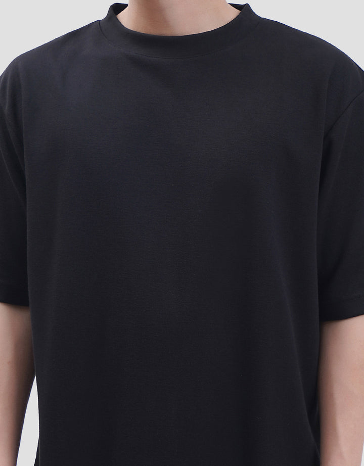 SUKO QUICK DRY KERAH BULAT LENGAN PENDEK KAOS OVERSIZE PRIA