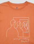 Suko Graphic Print Kerah Bulat Kaos Pria