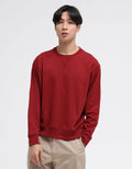 Suko Sweater Pullover Kerah Bulat Lengan Panjang