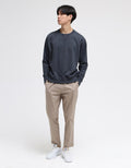 Suko Sweater Pullover Kerah Bulat Lengan Panjang