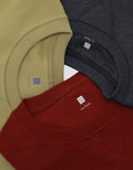 Suko Sweater Pullover Kerah Bulat Lengan Panjang