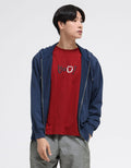 Suko Jaket Sweat Full Zipped Hoodie Jacket Retsleting