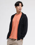 Suko Jaket Sweat Full Zipped Hoodie Jacket Retsleting