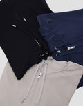 Suko Jaket Sweat Full Zipped Hoodie Jacket Retsleting
