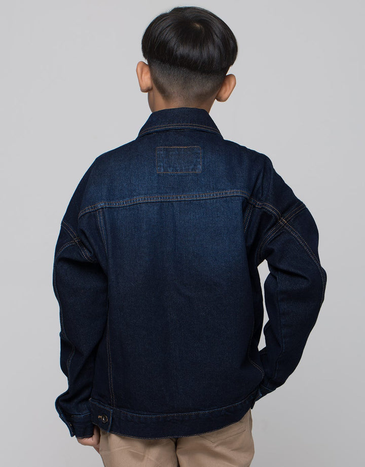 Nevada Denim Pocket Jaket Anak Laki-Laki
