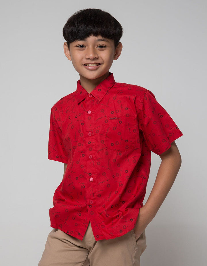 Crocodile Kids Abstract Sign Boys Shirt 