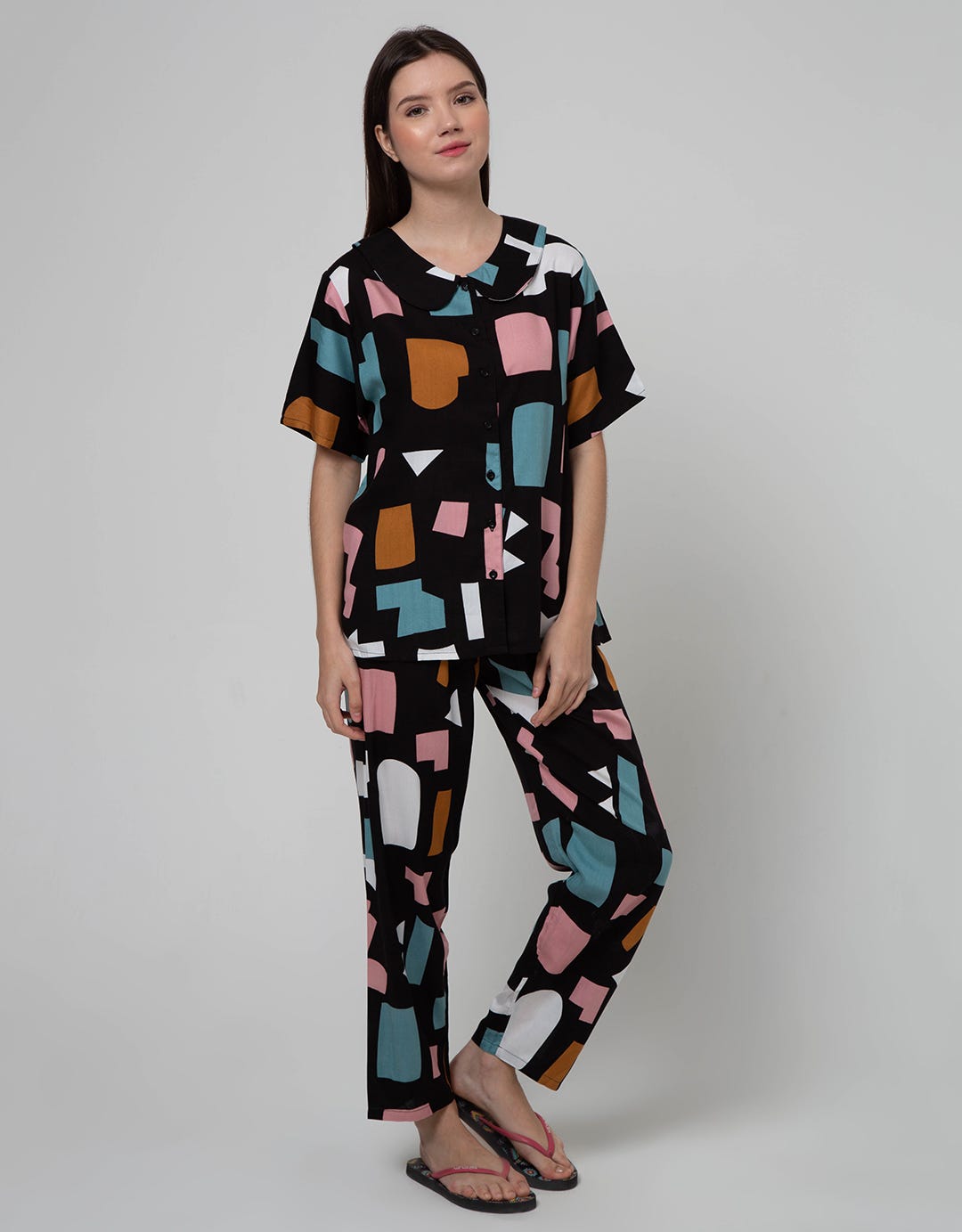 Nevada Big Boho Set Piyama Wanita