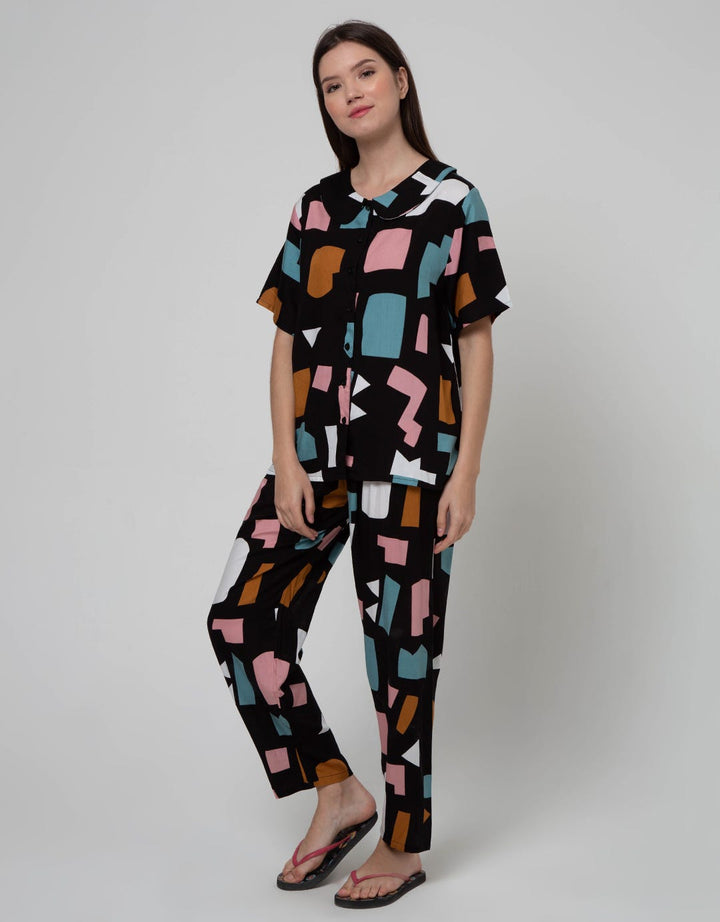 Nevada Big Boho Set Piyama Wanita