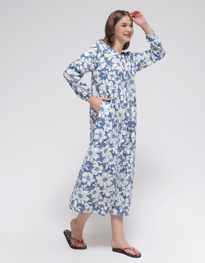 St. Yves Long Sleeve Maxi Dress Manggo