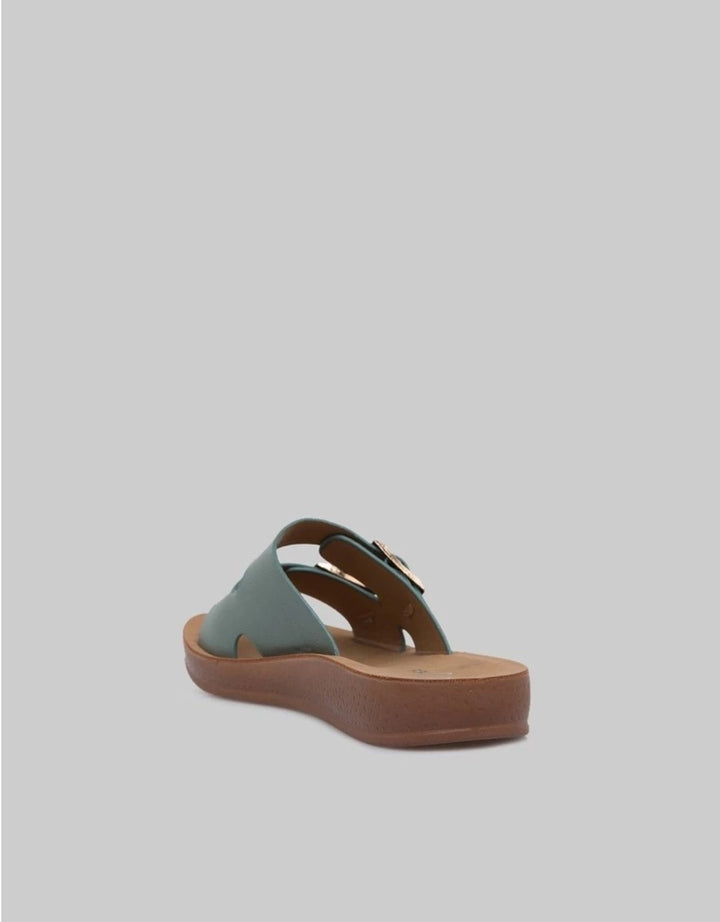 St. Yves Sandal Slipper Double Strap Fq5 Wanita