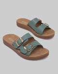 St.Yves Slipper Sandals Double Strap