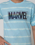 Marvel Short Sleeve T-Shirt Print Avenger Big Stripe