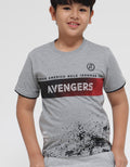 Marvel AVG Splash Logo Boys T-Shirt